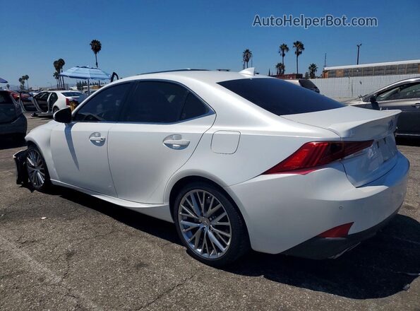 JTHBA1D2XJ5076352 2018 LEXUS IS White Tył lewy