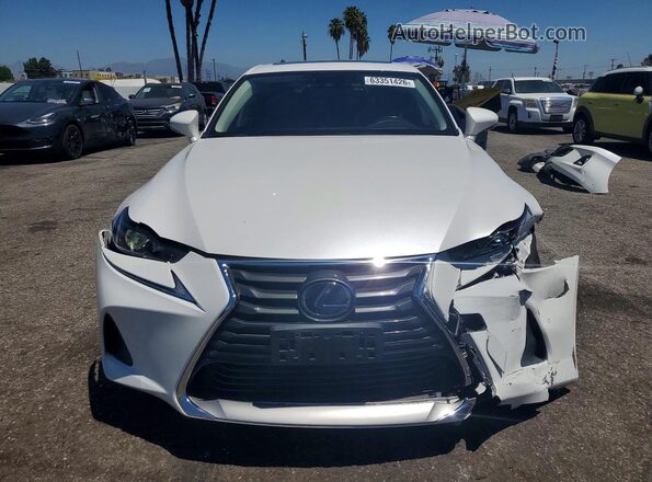 JTHBA1D2XJ5076352 2018 LEXUS IS White Widok z przodu