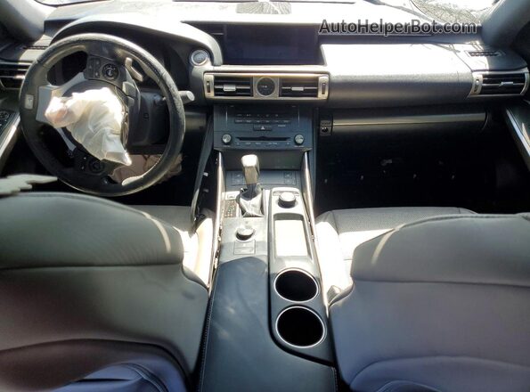 JTHBE1D24G5028519 2016 LEXUS IS Gray Widok deski rozdzielczej