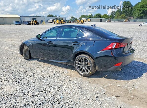 JTHBE1D28G5026403 2016 LEXUS IS Black Задня ліва чверть
