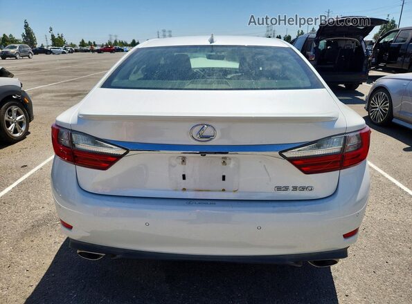 JTHBK1GG6G2224639 2016 LEXUS ES White Widok z tyłu