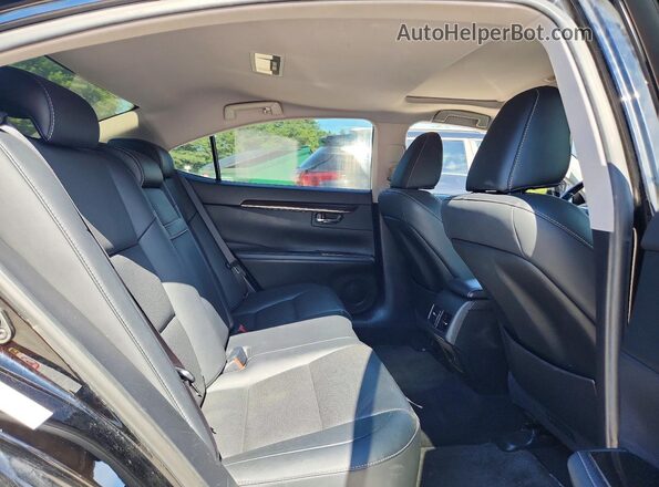 JTHBW1GG8G2108783 2016 LEXUS ES Black Вид задніх сидінь