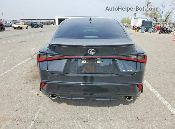 JTHBZ1B28R5074753 2024 LEXUS IS Black Вид ззаду