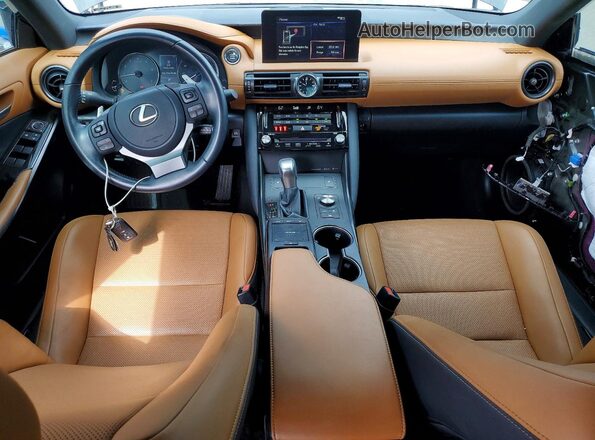 JTHBZ1B28R5074753 2024 LEXUS IS Black Вид панелі приладів