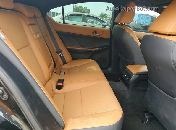 JTHBZ1B28R5074753 2024 LEXUS IS Black Вид задніх сидінь