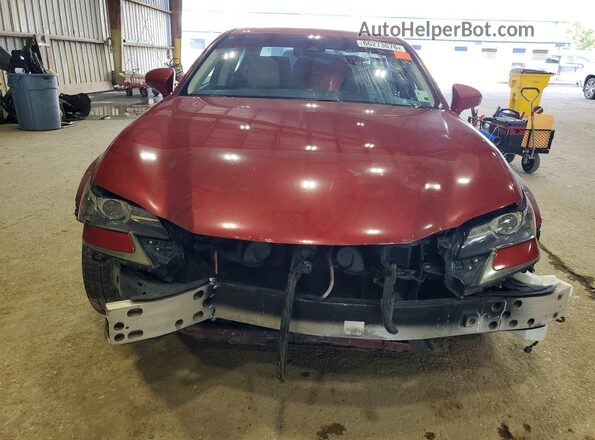 JTHBZ1BL1GA003732 2016 LEXUS GS Red Դիմացի տեսք