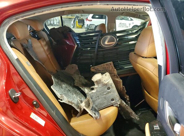 JTHBZ1BL1GA003732 2016 LEXUS GS Red Հետևի նստատեղերի տեսք