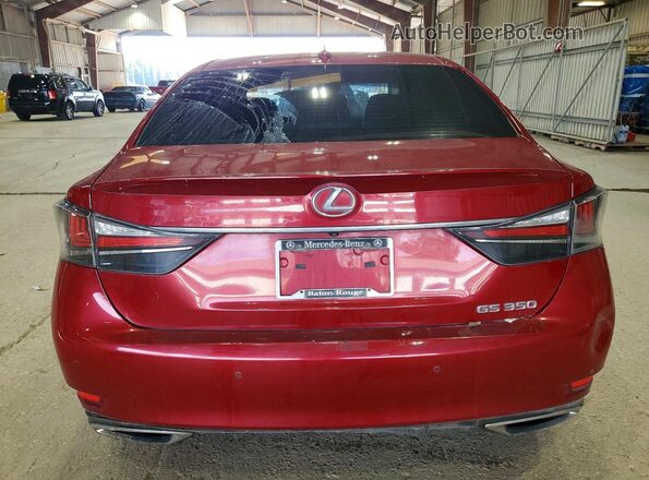 JTHBZ1BL1GA003732 2016 LEXUS GS Red Հետևի տեսք