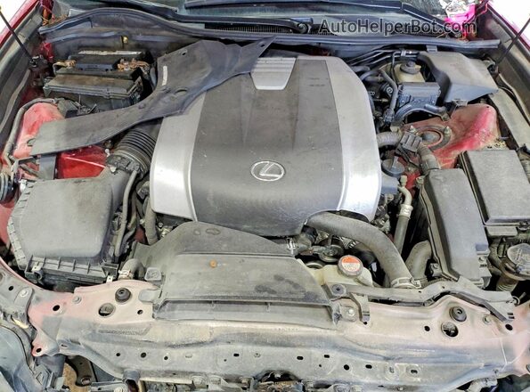 JTHBZ1BL1GA003732 2016 LEXUS GS Red Սալոնի հետևի տեսք