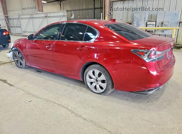 JTHBZ1BL1GA003732 2016 LEXUS GS Red Հետևի ձախ