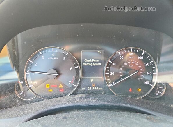 JTHBZ1BL1GA003732 2016 LEXUS GS Red Սարքավորումների վահանակի տեսք