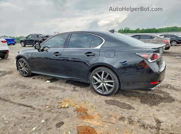 JTHBZ1BL6GA006027 2016 LEXUS GS Black Rear left