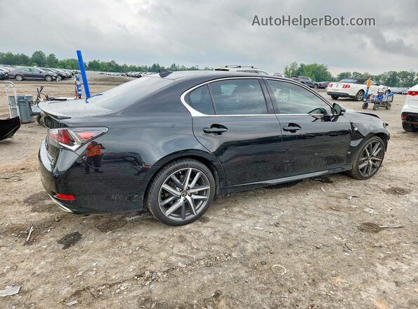 JTHBZ1BL6GA006027 2016 LEXUS GS Black Rear right