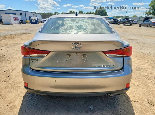 JTHC81D23J5026473 2018 LEXUS IS Silver Vista trasera