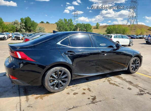 JTHCM1D20G5006069 2016 LEXUS IS Black უკანა მარჯვენა