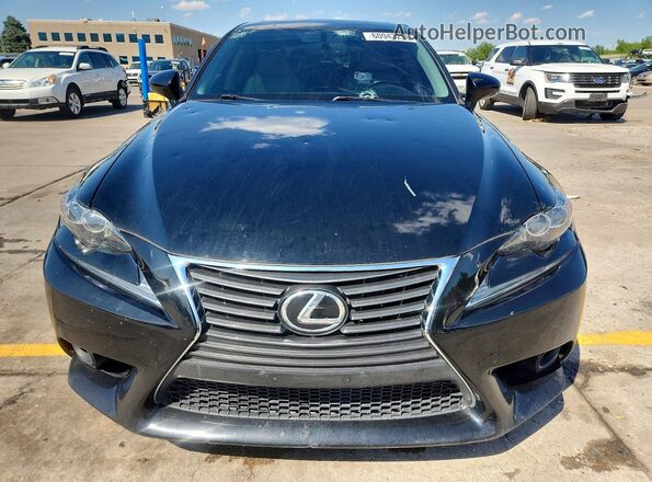 JTHCM1D20G5006069 2016 LEXUS IS Black წინა ხედი