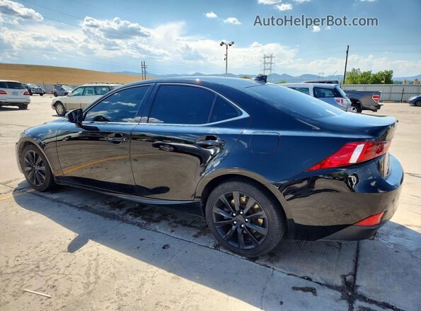 JTHCM1D20G5006069 2016 LEXUS IS Black უკანა მარცხენა