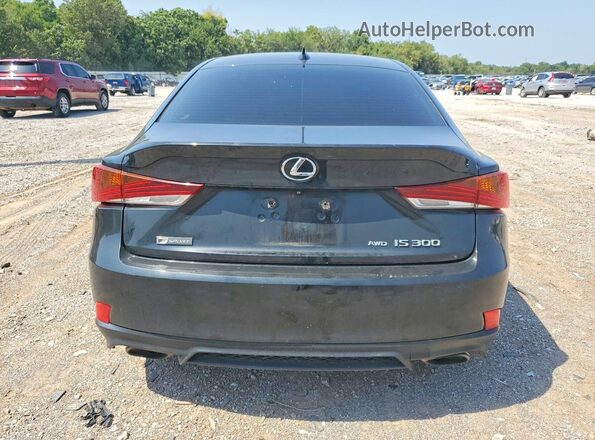 JTHCM1D21H5017602 2017 LEXUS IS Gray Հետևի տեսք