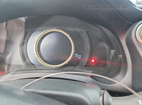 JTHCM1D21H5017602 2017 LEXUS IS Gray Սարքավորումների վահանակի տեսք