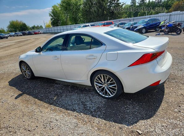 JTHCM1D25H5015948 2017 LEXUS IS White Trasero izquierdo