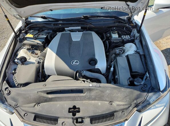JTHCM1D25H5015948 2017 LEXUS IS White Vista interior trasera