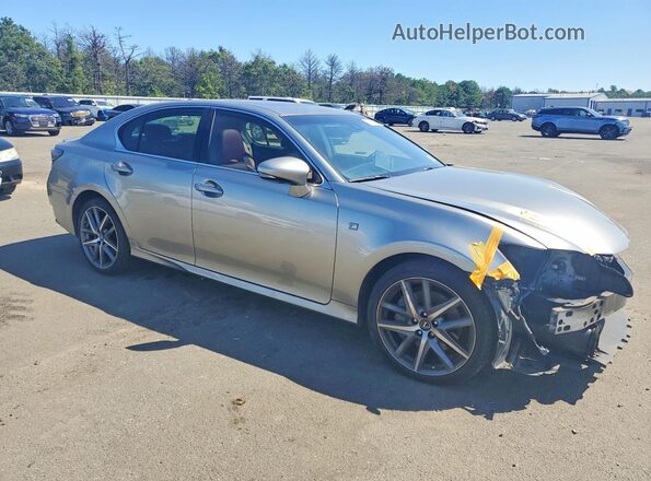 JTHCZ1BL1HA004739 2017 LEXUS GS Gray Delantero derecho