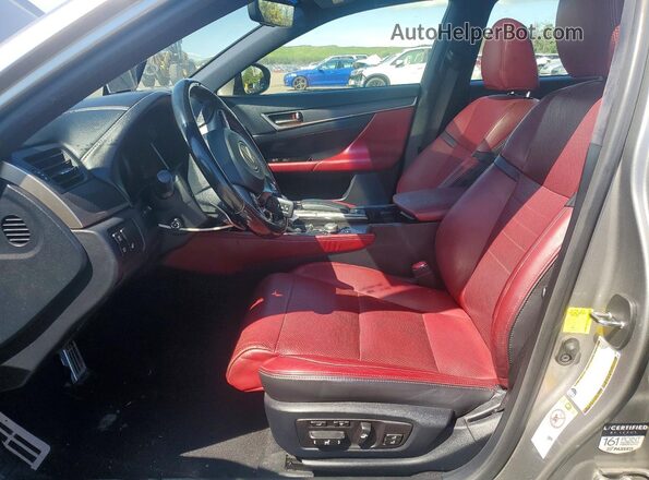 JTHCZ1BL1HA004739 2017 LEXUS GS Gray Vista interior delantera