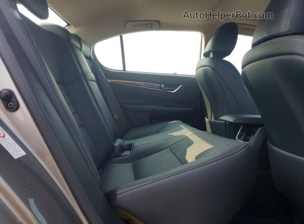 JTHCZ1BL5GA002555 2016 LEXUS GS Tan Հետևի նստատեղերի տեսք