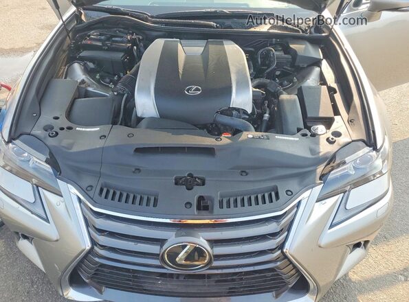 JTHCZ1BL5GA002555 2016 LEXUS GS Tan Սալոնի հետևի տեսք