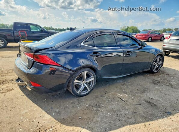JTHD81F26L5041571 2020 LEXUS IS Black Tył prawy