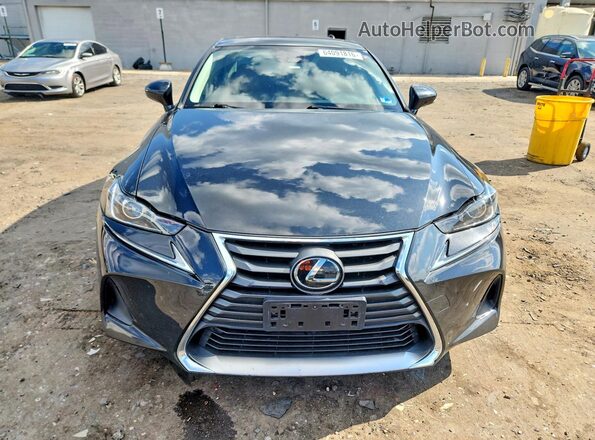 JTHD81F26L5041571 2020 LEXUS IS Black Widok z przodu