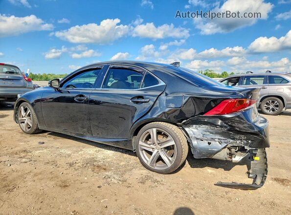 JTHD81F26L5041571 2020 LEXUS IS Black Tył lewy