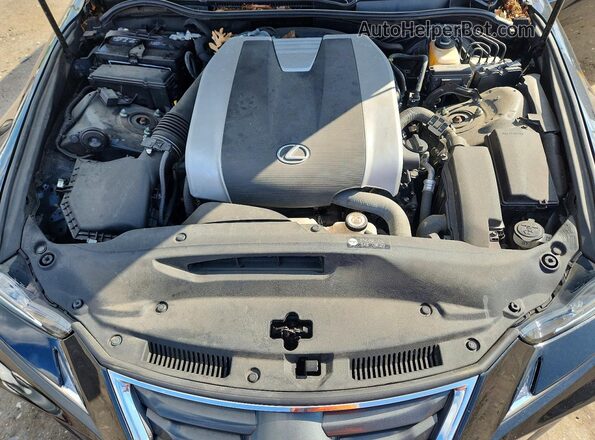 JTHD81F26L5041571 2020 LEXUS IS Black Widok wnętrza z tyłu