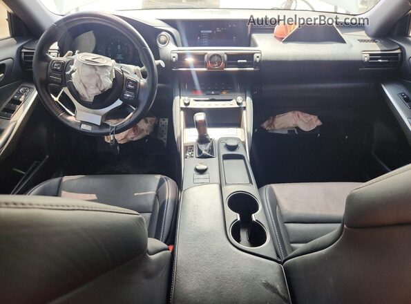 JTHGA1D20L5107858 2020 LEXUS IS Gray Widok deski rozdzielczej