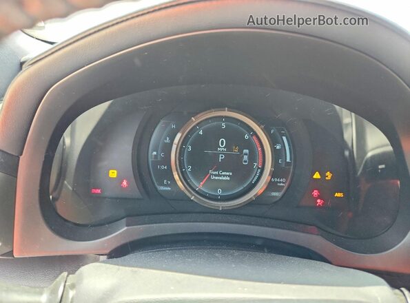 JTHGA1D20L5107858 2020 LEXUS IS Gray Widok zestawu wskaźników