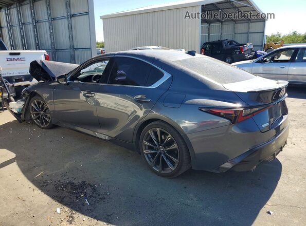 JTHGZ1B20M5040482 2021 LEXUS IS Gray Задня ліва чверть
