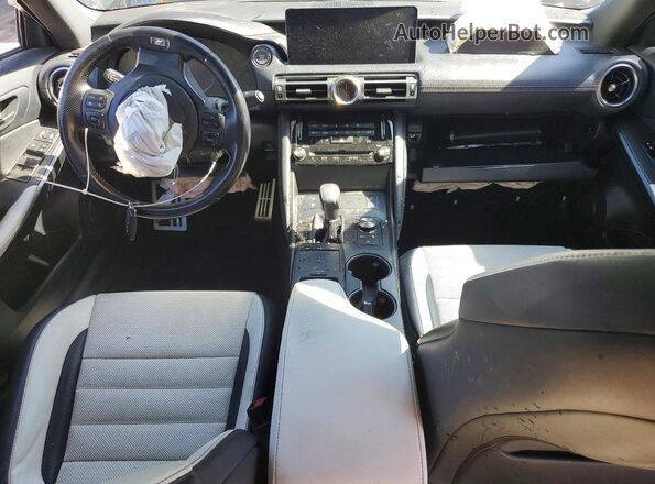 JTHGZ1B20M5040482 2021 LEXUS IS Gray Вид панелі приладів