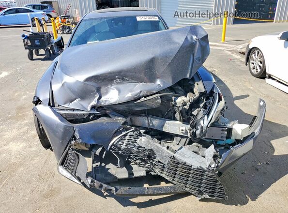 JTHGZ1B20M5040482 2021 LEXUS IS Gray Вид спереду