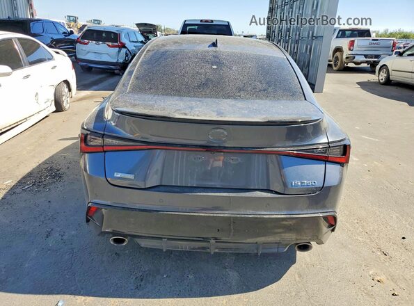 JTHGZ1B20M5040482 2021 LEXUS IS Gray Вид ззаду