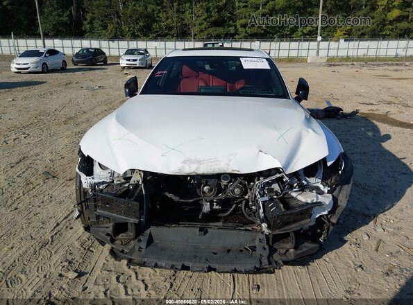 JTHGZ1B21M5037154 2021 LEXUS IS 350 White Вид задньої частини салону