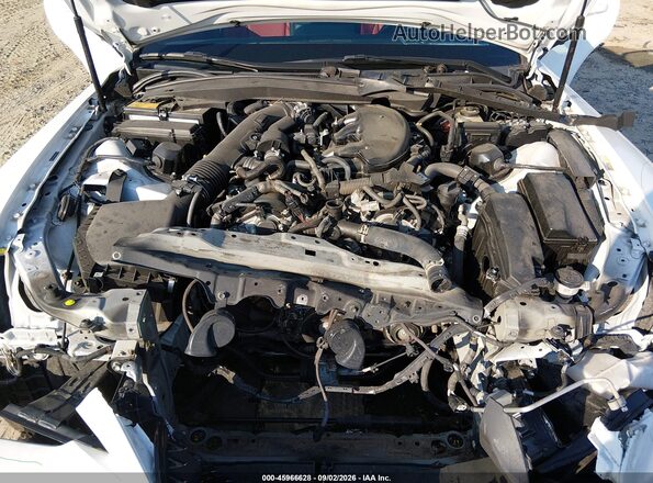 JTHGZ1B21M5037154 2021 LEXUS IS 350 White Вид ззаду