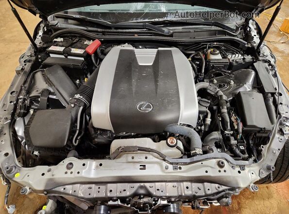 JTHGZ1B22P5060477 2023 LEXUS IS Gray Вид задньої частини салону