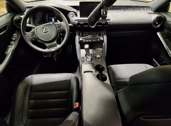 JTHGZ1B22P5060477 2023 LEXUS IS Gray Вид панелі приладів