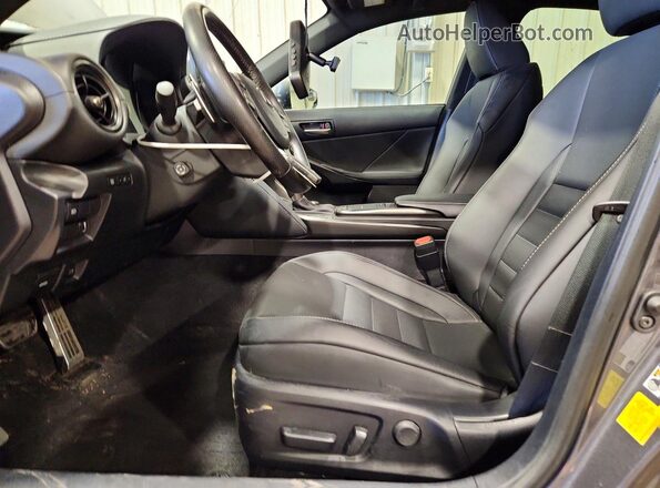 JTHGZ1B22P5060477 2023 LEXUS IS Gray Вид салону спереду