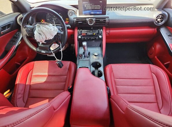 JTHGZ1B23P5059001 2023 LEXUS IS White Вид панелі приладів