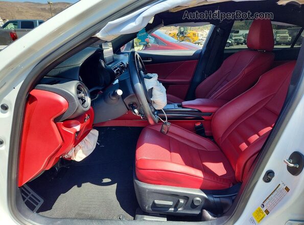 JTHGZ1B23P5059001 2023 LEXUS IS White Вид салону спереду