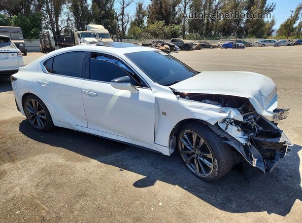 JTHGZ1B23P5059001 2023 LEXUS IS White Передня права чверть