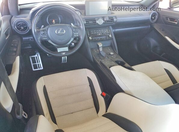 JTHGZ1B25P5064748 2023 LEXUS IS White წინა პანელის ხედი