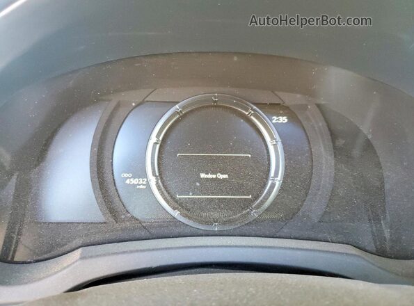 JTHGZ1B25P5064748 2023 LEXUS IS White ხელსაწყოთა პანელის ხედი