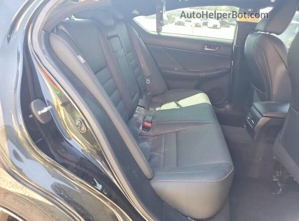 JTHGZ1B28M5045087 2021 LEXUS IS Black Widok tylnych siedzeń